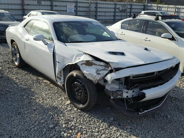 2C3CDZBT0HH658183 - 2017 DODGE CHALLENGER WHITE photo 1