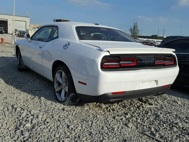 2C3CDZBT0HH658183 - 2017 DODGE CHALLENGER WHITE photo 3