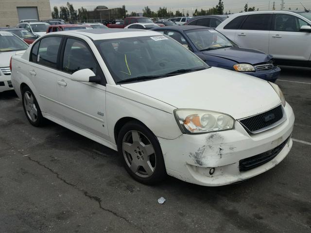 1G1ZW53176F285317 - 2006 CHEVROLET MALIBU SS WHITE photo 1