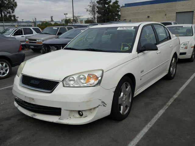 1G1ZW53176F285317 - 2006 CHEVROLET MALIBU SS 白色 照片 2