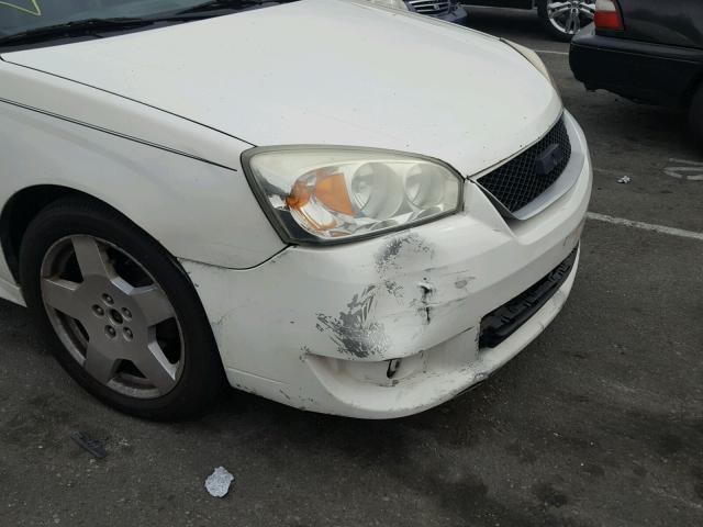 1G1ZW53176F285317 - 2006 CHEVROLET MALIBU SS WHITE photo 9