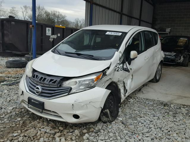 3N1CE2CP9EL413048 - 2014 NISSAN VERSA NOTE WHITE photo 2