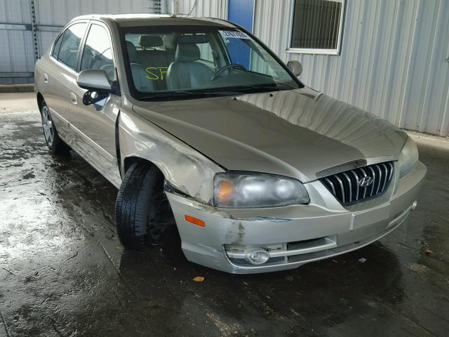 KMHDN46D76U318781 - 2006 HYUNDAI ELANTRA GL TAN photo 1