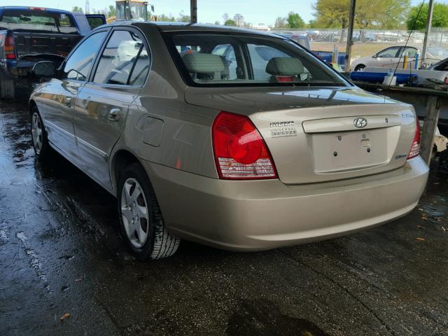 KMHDN46D76U318781 - 2006 HYUNDAI ELANTRA GL TAN photo 3