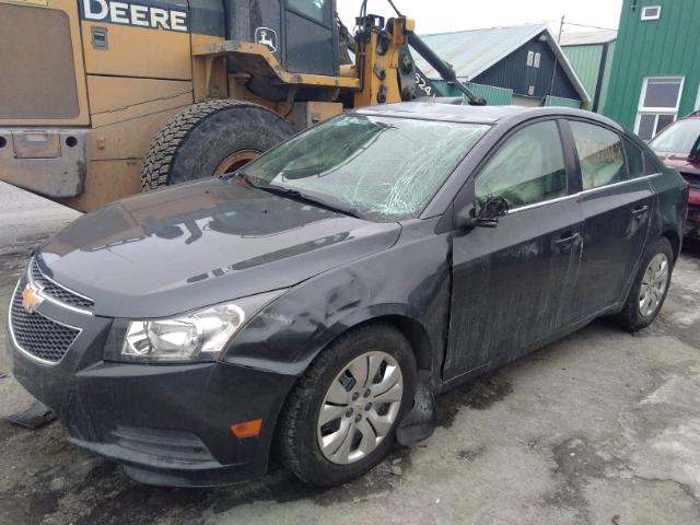 1G1PC5SB4D7113568 - 2013 CHEVROLET CRUZE LT CHARCOAL photo 2