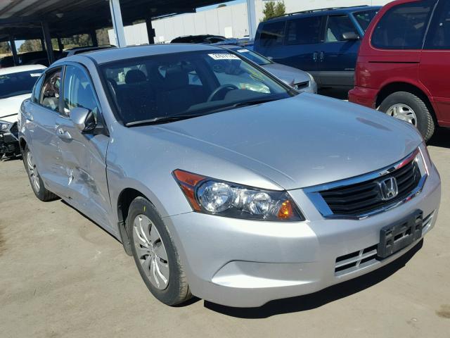 JHMCP26308C017346 - 2008 HONDA ACCORD LX SILVER photo 1