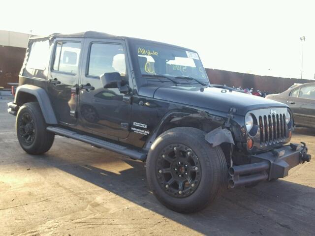 1J4BA3H19AL216041 - 2010 JEEP WRANGLER U BLACK photo 1