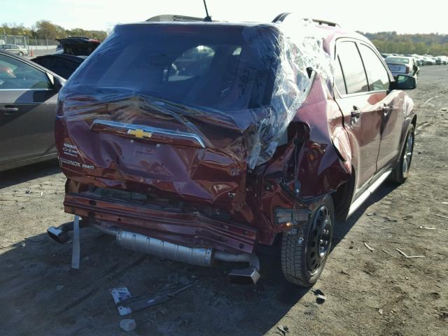 2GNFLFE32H6117337 - 2017 CHEVROLET EQUINOX LT MAROON photo 9