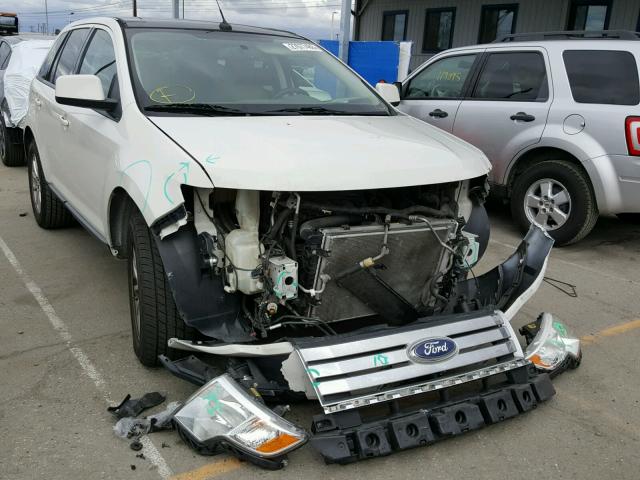 2FMDK38C29BA44214 - 2009 FORD EDGE SEL WHITE photo 1