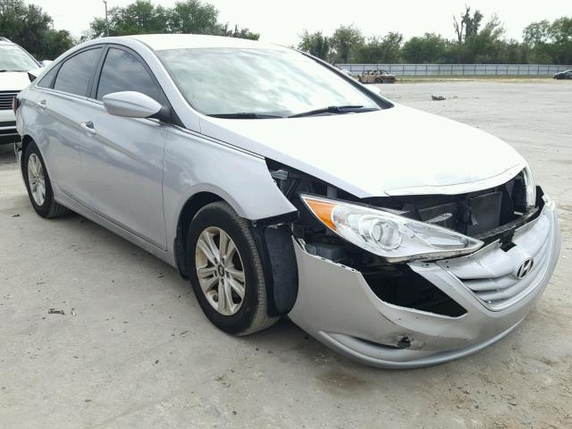 5NPEB4AC8DH674261 - 2013 HYUNDAI SONATA GLS SILVER photo 1