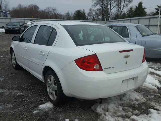 1G1AF5F52A7204111 - 2010 CHEVROLET COBALT 2LT WHITE photo 3