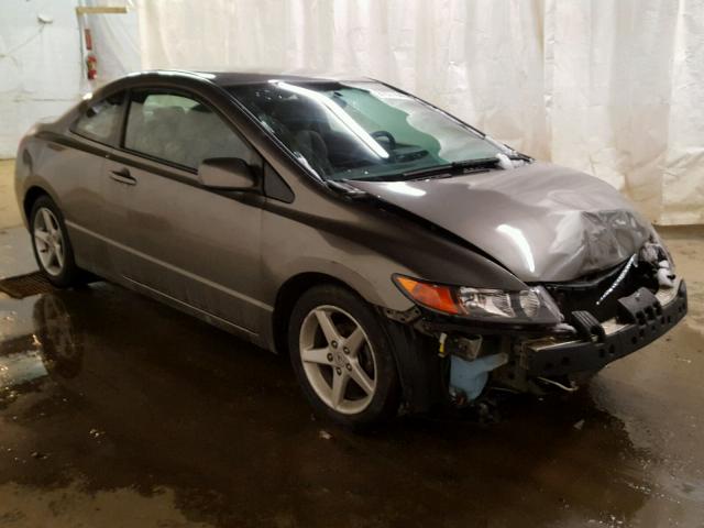 2HGFG11647H535645 - 2007 HONDA CIVIC LX GRAY photo 1