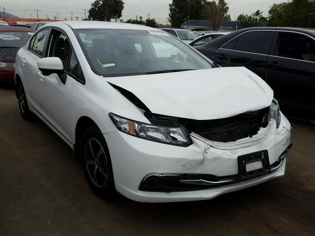 2HGFB2F77FH565615 - 2015 HONDA CIVIC SE WHITE photo 1