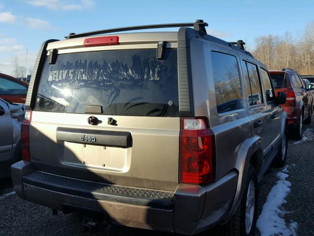 1J8HG48N66C274616 - 2006 JEEP COMMANDER GOLD photo 4