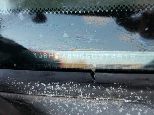 1J8HG48N66C274616 - 2006 JEEP COMMANDER GOLD photo 9