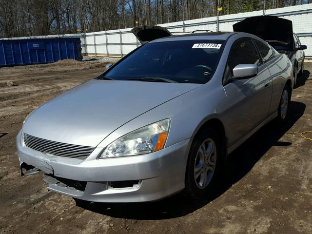 1HGCM72717A004598 - 2007 HONDA ACCORD EX SILVER photo 2