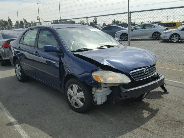 1NXBR32E97Z928574 - 2007 TOYOTA COROLLA CE BLUE photo 1