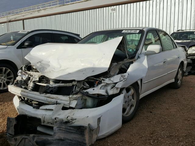 JHMCG5655YC001212 - 2000 HONDA ACCORD EX WHITE photo 2