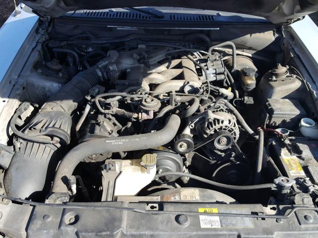 1FAFP40451F244246 - 2001 FORD MUSTANG SILVER photo 7