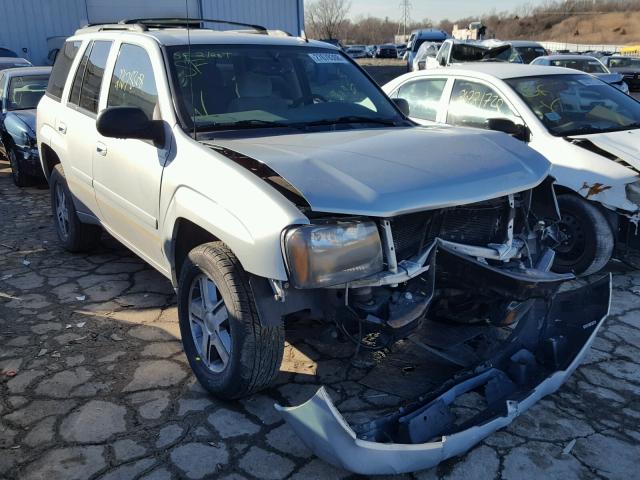 1GNDT13S472273654 - 2007 CHEVROLET TRAILBLAZE SILVER photo 1