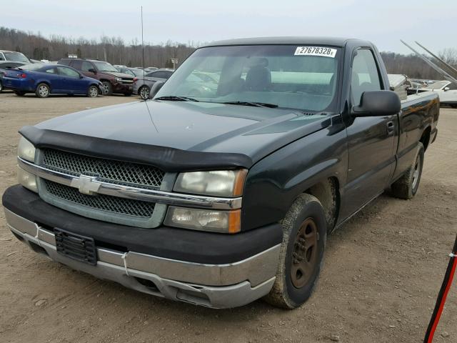 1GCEC14X53Z142953 - 2003 CHEVROLET SILVERADO GREEN photo 2