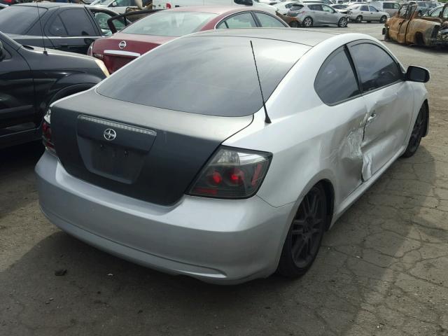 JTKDE177X70146422 - 2007 TOYOTA SCION TC 银色 照片 4