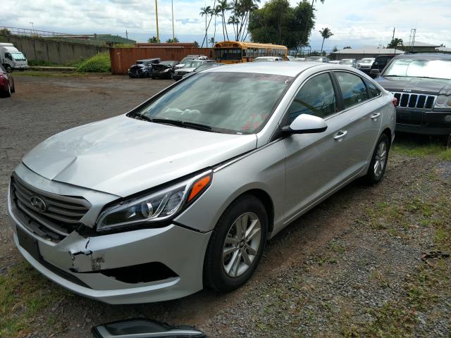 5NPE24AFXHH540948 - 2017 HYUNDAI SONATA SE SILVER photo 2