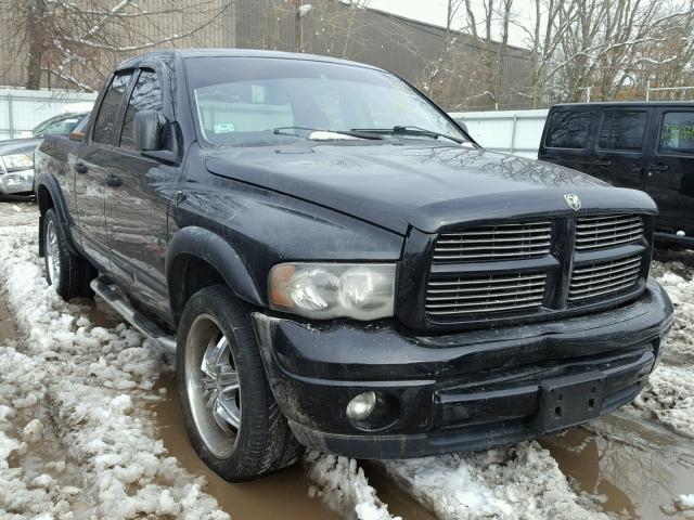 1D7HU18Z22J252173 - 2002 DODGE RAM 1500 BLACK photo 1