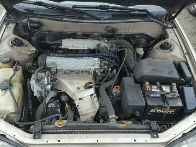 JT2SK12E0P0132759 - 1993 TOYOTA CAMRY LE GOLD photo 7