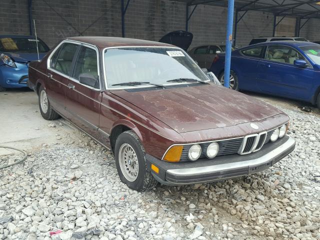 WBAFF8408E9474828 - 1984 BMW 733 I AUTO BURGUNDY photo 1