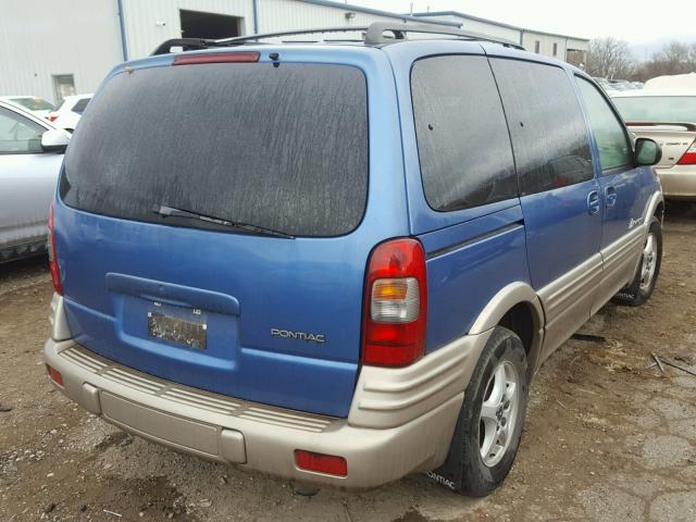 1GMDU03E8XD323496 - 1999 PONTIAC MONTANA / BLUE photo 4