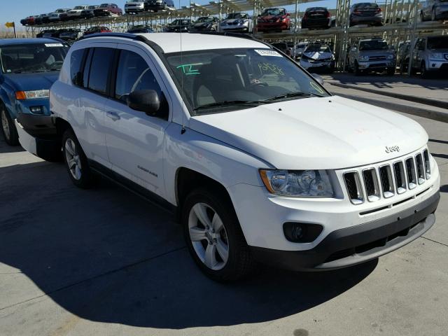 1J4NT1FB7BD229373 - 2011 JEEP COMPASS SP WHITE photo 1