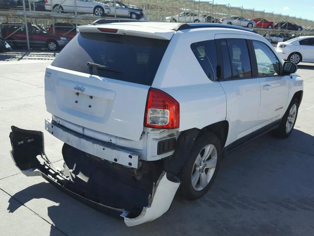 1J4NT1FB7BD229373 - 2011 JEEP COMPASS SP WHITE photo 4