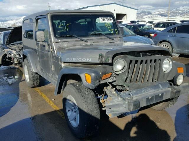 1J4FA64S25P327935 - 2005 JEEP WRANGLER / TAN photo 1