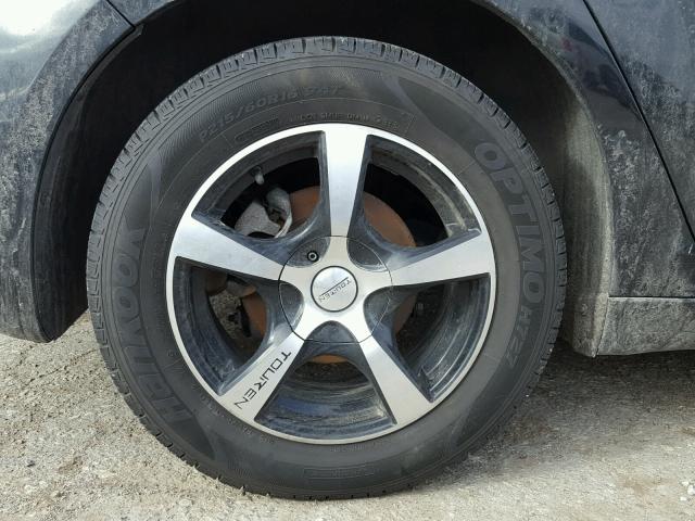 1G1ZG57B88F214193 - 2008 CHEVROLET MALIBU LS შავი ფოტო 9