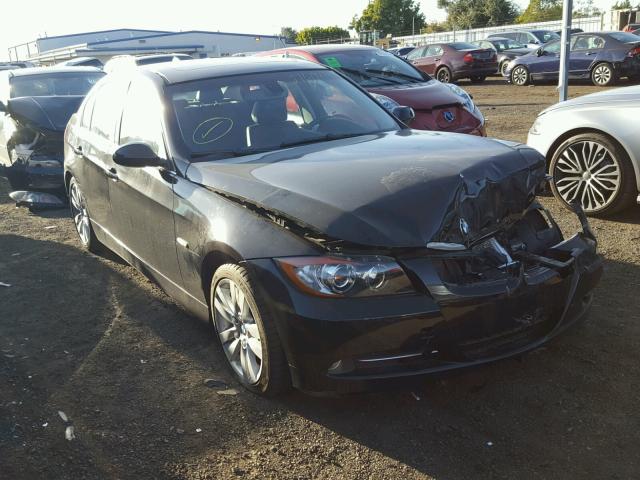 WBAVB73508KY65242 - 2008 BMW 335 I BLACK photo 1