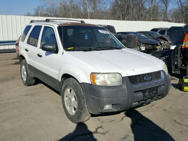 1FMYU93153KC36731 - 2003 FORD ESCAPE XLT WHITE photo 1