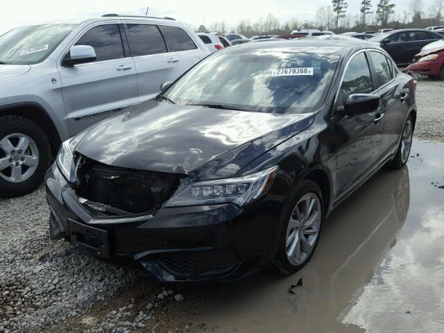 19UDE2F37GA023555 - 2016 ACURA ILX BASE BLACK photo 2