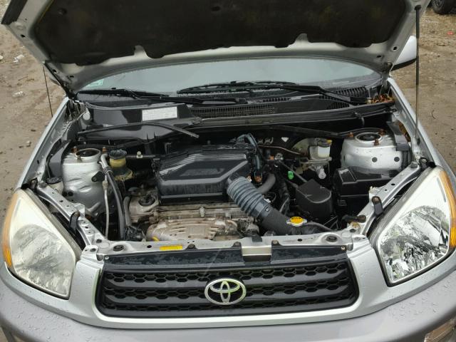 JTEHH20V316006887 - 2001 TOYOTA RAV4 SILVER photo 7