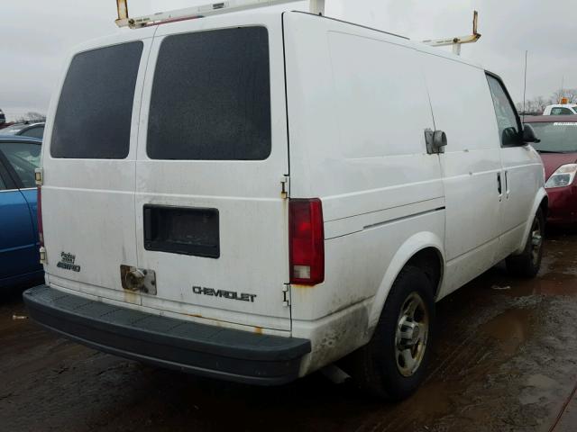 1GCDM19X05B121960 - 2005 CHEVROLET ASTRO WHITE photo 4