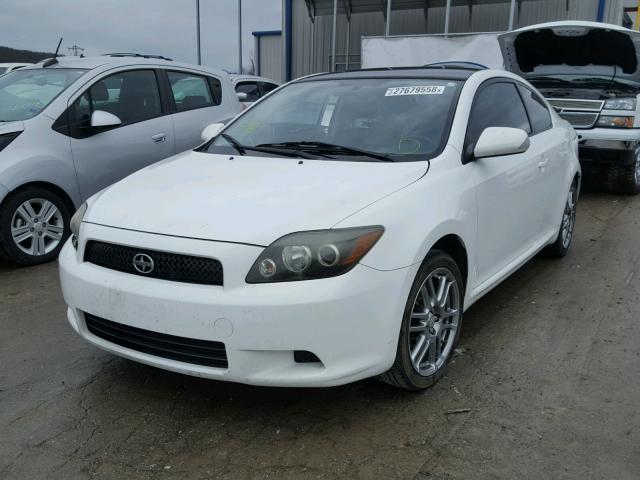 JTKDE167X90288547 - 2009 TOYOTA SCION TC WHITE photo 2