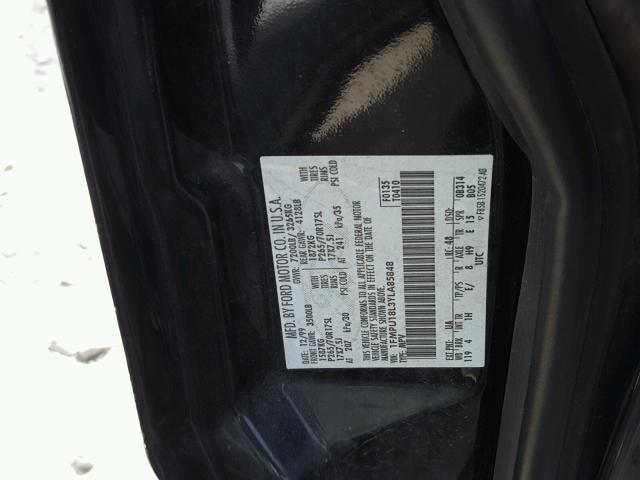 1FMPU18L3YLA85848 - 2000 FORD EXPEDITION BLACK photo 10