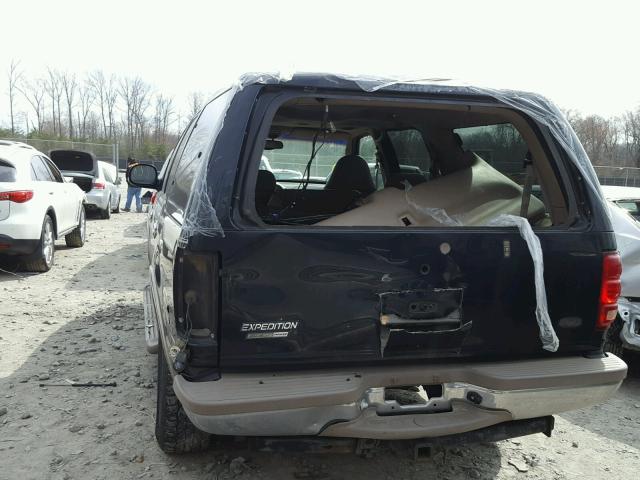 1FMPU18L3YLA85848 - 2000 FORD EXPEDITION BLACK photo 9