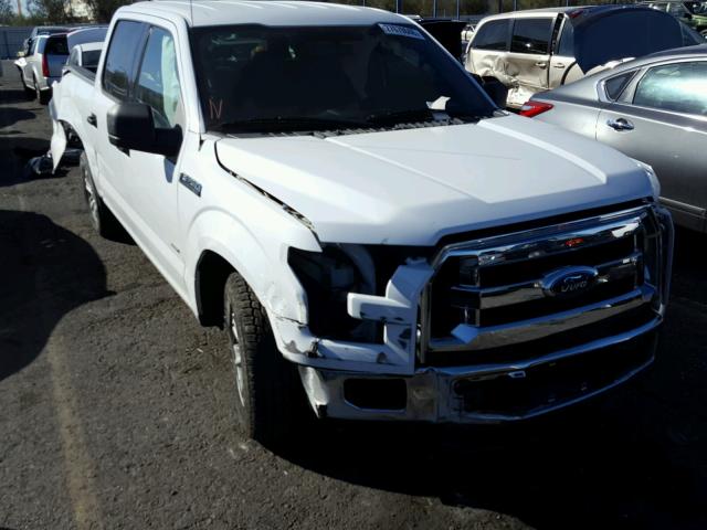 1FTEW1CG6FKD11576 - 2015 FORD F150 SUPER WHITE photo 1