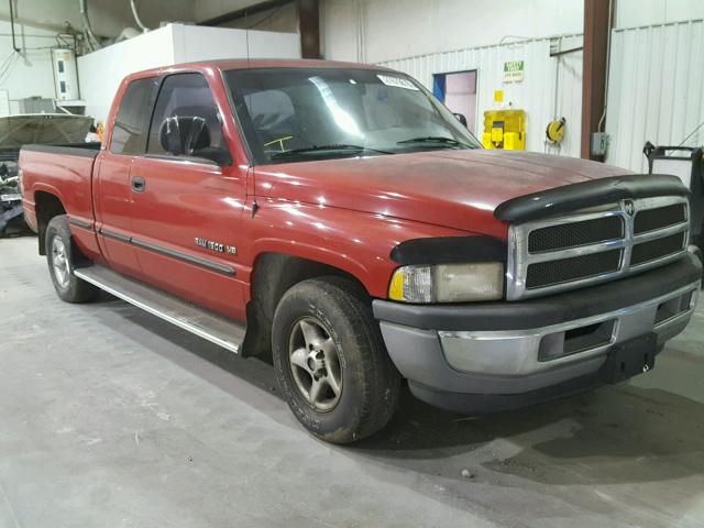 1B7HC13YXXJ650511 - 1999 DODGE RAM 1500 RED photo 1