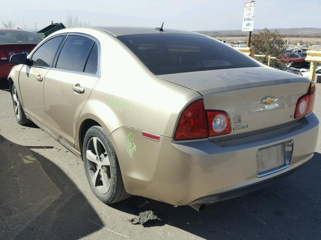 1G1ZJ57B08F223908 - 2008 CHEVROLET MALIBU 2LT GOLD photo 3