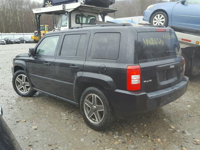 1J4FF28B09D107396 - 2009 JEEP PATRIOT SP BLACK photo 3