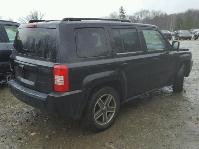 1J4FF28B09D107396 - 2009 JEEP PATRIOT SP BLACK photo 4