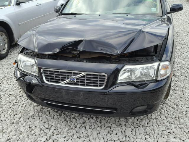 YV1TS911351407924 - 2005 VOLVO S80 T6 TUR BLACK photo 9