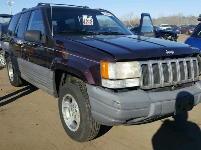 1J4GZ58S6VC610735 - 1997 JEEP GRAND CHER PURPLE photo 1